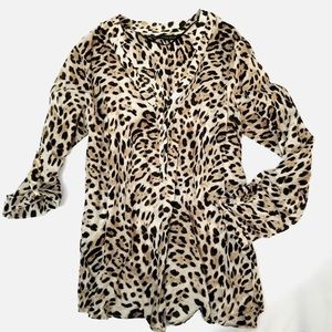 ZARA leopard tunic